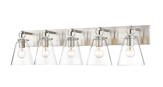 Harper Five Light Vanity in Brushed Nickel (224|4835VBN)