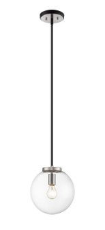 Parsons One Light Pendant in Matte Black + Brushed Nickel (224|477P10MBBN)