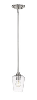 Joliet One Light Pendant in Brushed Nickel (224|473MPBN)