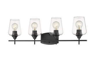 Joliet Four Light Vanity in Matte Black (224|4734VMB)
