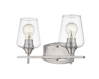 Joliet Two Light Vanity in Brushed Nickel (224|4732VBN)