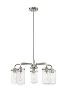 Delaney Five Light Chandelier in Brushed Nickel (224|4715BN)