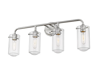 Delaney Four Light Vanity in Brushed Nickel (224|4714VBN)