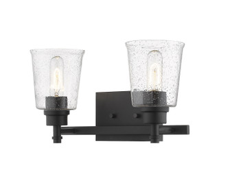 Bohin Two Light Vanity in Matte Black (224|4642VMB)