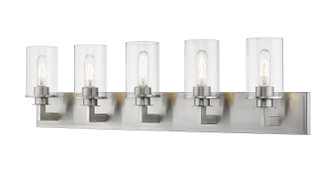 Savannah Five Light Vanity in Brushed Nickel (224|4625VBN)