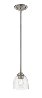 Ashton One Light Pendant in Brushed Nickel (224|460MPBN)