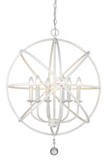 Tull Six Light Chandelier in Matte White (224|45824MW)