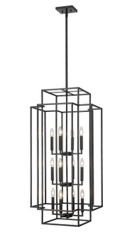 Titania 12 Light Chandelier in Matte Black (224|45442MB)