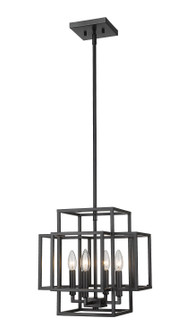 Titania Four Light Pendant in Matte Black (224|45414MB)