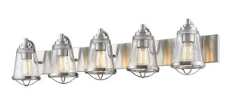 Mariner Five Light Vanity in Brushed Nickel (224|4445VBN)