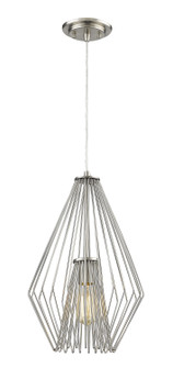 Quintus One Light Pendant in Brushed Nickel (224|442MP12BN)