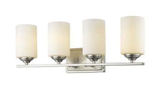 Bordeaux Four Light Vanity in Brushed Nickel (224|4354VBN)