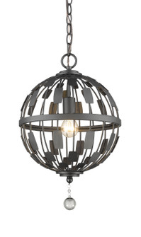 Almet One Light Pendant in Bronze (224|430B12BRZ)