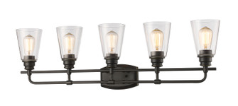 Annora Five Light Vanity in Olde Bronze (224|4285VOB)