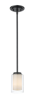 Willow One Light Pendant in Matte Black (224|426MPMB)
