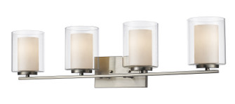 Willow Four Light Vanity in Brushed Nickel (224|4264VBN)