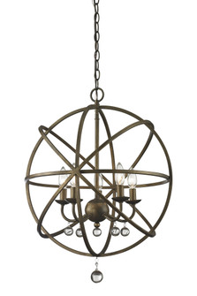 Acadia Five Light Chandelier in Golden Bronze (224|41620)