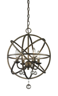 Acadia Four Light Chandelier in Golden Bronze (224|41616)