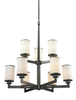 Savannah Nine Light Chandelier in Olde Bronze (224|4139)