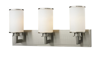 Savannah Three Light Vanity in Brushed Nickel (224|4123V)