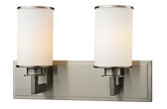 Savannah Two Light Vanity in Brushed Nickel (224|4122V)