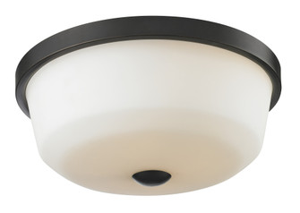 Montego Three Light Flush Mount in Coppery Bronze (224|411F3)