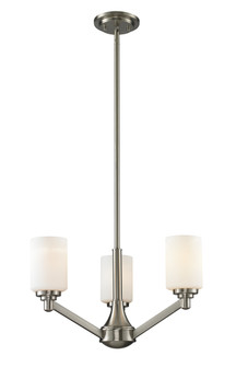 Montego Three Light Chandelier in Brushed Nickel (224|4103)