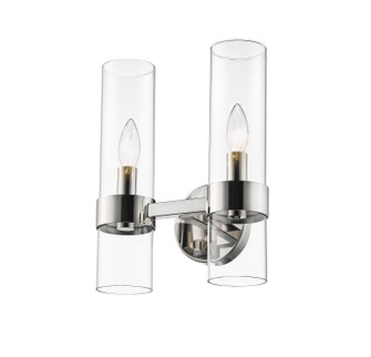Datus Two Light Wall Sconce in Polished Nickel (224|40082SPN)