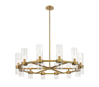 Datus 12 Light Chandelier in Rubbed Brass (224|400812RB)