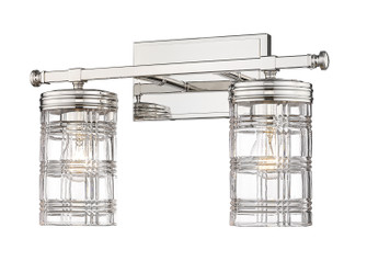 Archer Two Light Vanity in Polished Nickel (224|3442VPN)