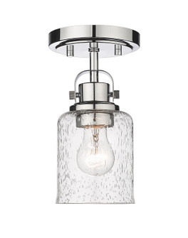 Kinsley One Light Flush Mount in Chrome (224|340F1CH)