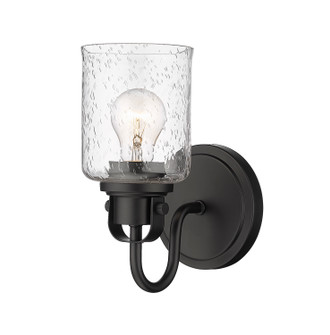 Kinsley One Light Wall Sconce in Matte Black (224|3401SMB)