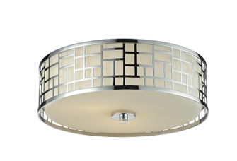 Elea Three Light Flush Mount in Chrome (224|328F16CH)