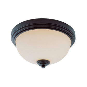 Chelsey Two Light Flush Mount in Bronze (224|314F2BRZ)