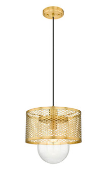 Kipton One Light Pendant in Rubbed Brass (224|3037P11RB)