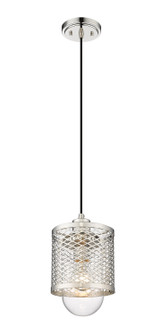 Kipton One Light Pendant in Polished Nickel (224|3037MPPN)