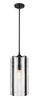 Alverton One Light Pendant in Matte Black (224|3036P8MB)