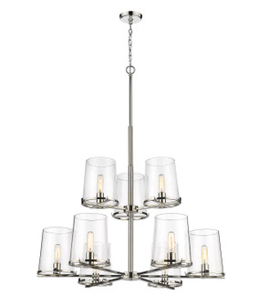 Callista Nine Light Chandelier in Polished Nickel (224|30329PN)