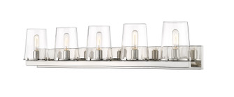 Callista Five Light Vanity in Polished Nickel (224|30325VPN)