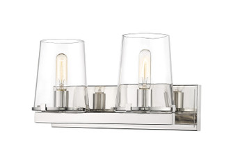 Callista Two Light Vanity in Polished Nickel (224|30322VPN)