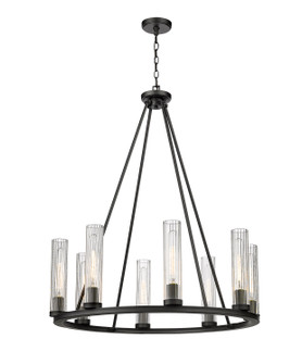 Beau Eight Light Chandelier in Bronze (224|30318BRZ)