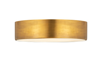 Harley Four Light Flush Mount in Rubbed Brass (224|2302F4RB)