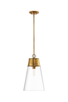 Wentworth One Light Pendant in Rubbed Brass (224|2300P12RB)