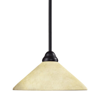 Riviera One Light Pendant in Bronze (224|2114MPBRZAGM14)