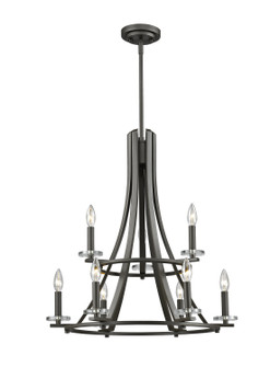 Verona Nine Light Chandelier in Bronze (224|20109BRZ)