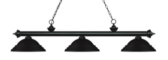 Riviera Three Light Billiard in Matte Black (224|2003MBSMB)