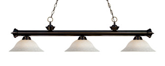Riviera Three Light Billiard in Bronze (224|2003BRZWM16)