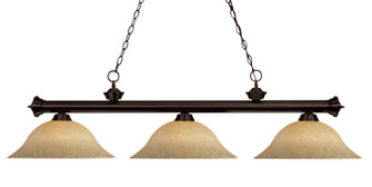 Riviera Three Light Billiard in Bronze (224|2003BRZGM16)