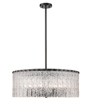 Glacier Ten Light Chandelier in Matte Black (224|1943P26MB)