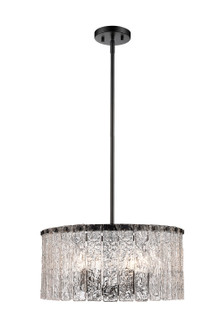 Glacier Five Light Pendant in Matte Black (224|1943P18MB)